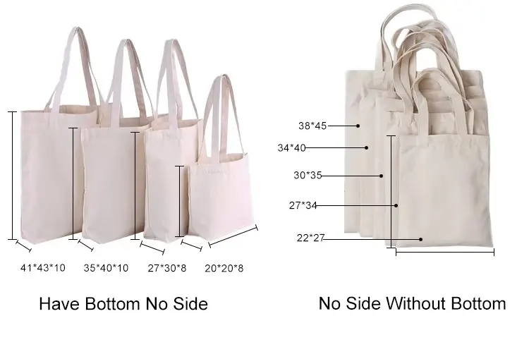 Sustainable Shopping Canvas Bags